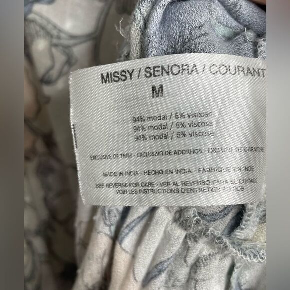 WILLIAM RAST Devon Floral Peasant Top M - Picture 8 of 9